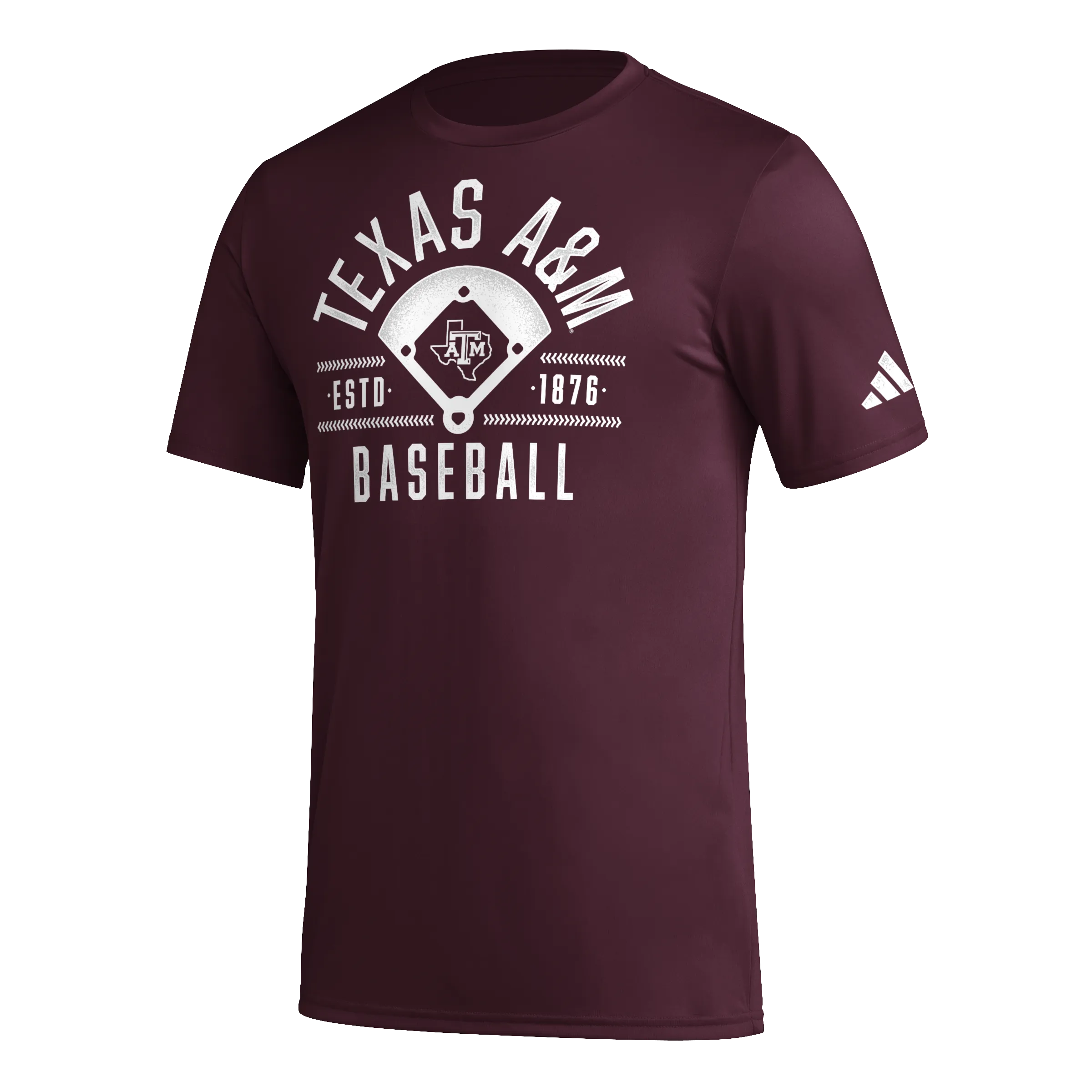 Texas A&M Baseball Tee - 1876