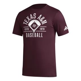 Texas A&M Baseball Tee - 1876