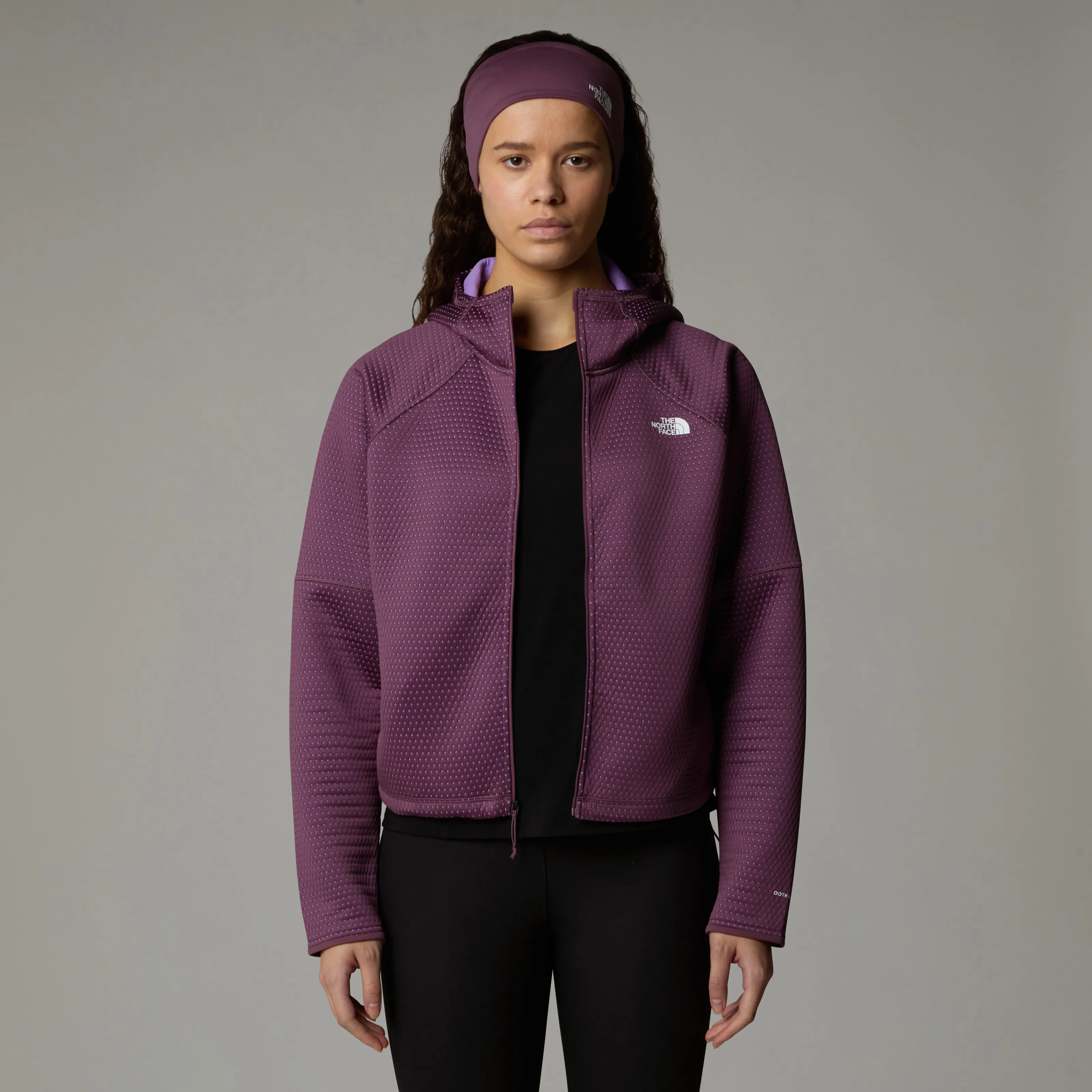 The North Face Women's Vertical Thermal Full-Zip Hoodie Midnight Mauve | Buy The North Face Women's Vertical Thermal F