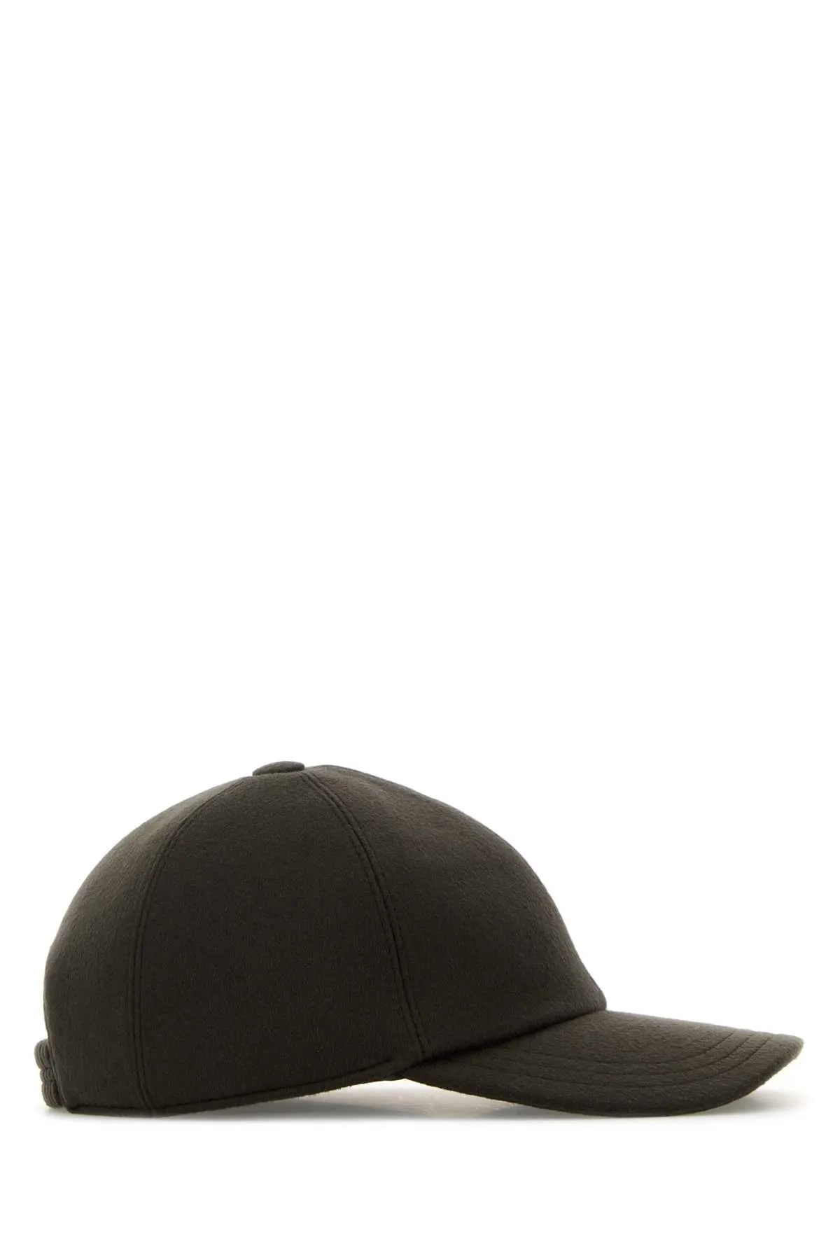 The Row Brown Cashmere Caspian Baseball Cap