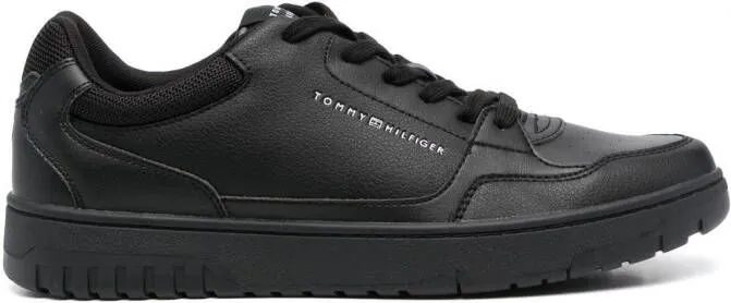 Tommy Hilfiger lace-up low top sneakers Black