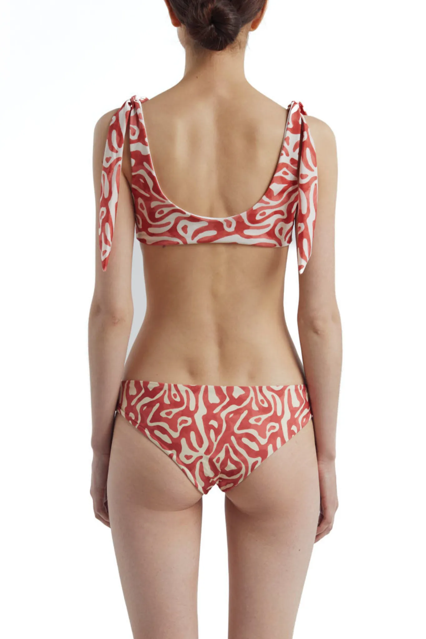 Top De Bikini Juana Coral Domus & Bottom De Bikini Juani Coral Domus