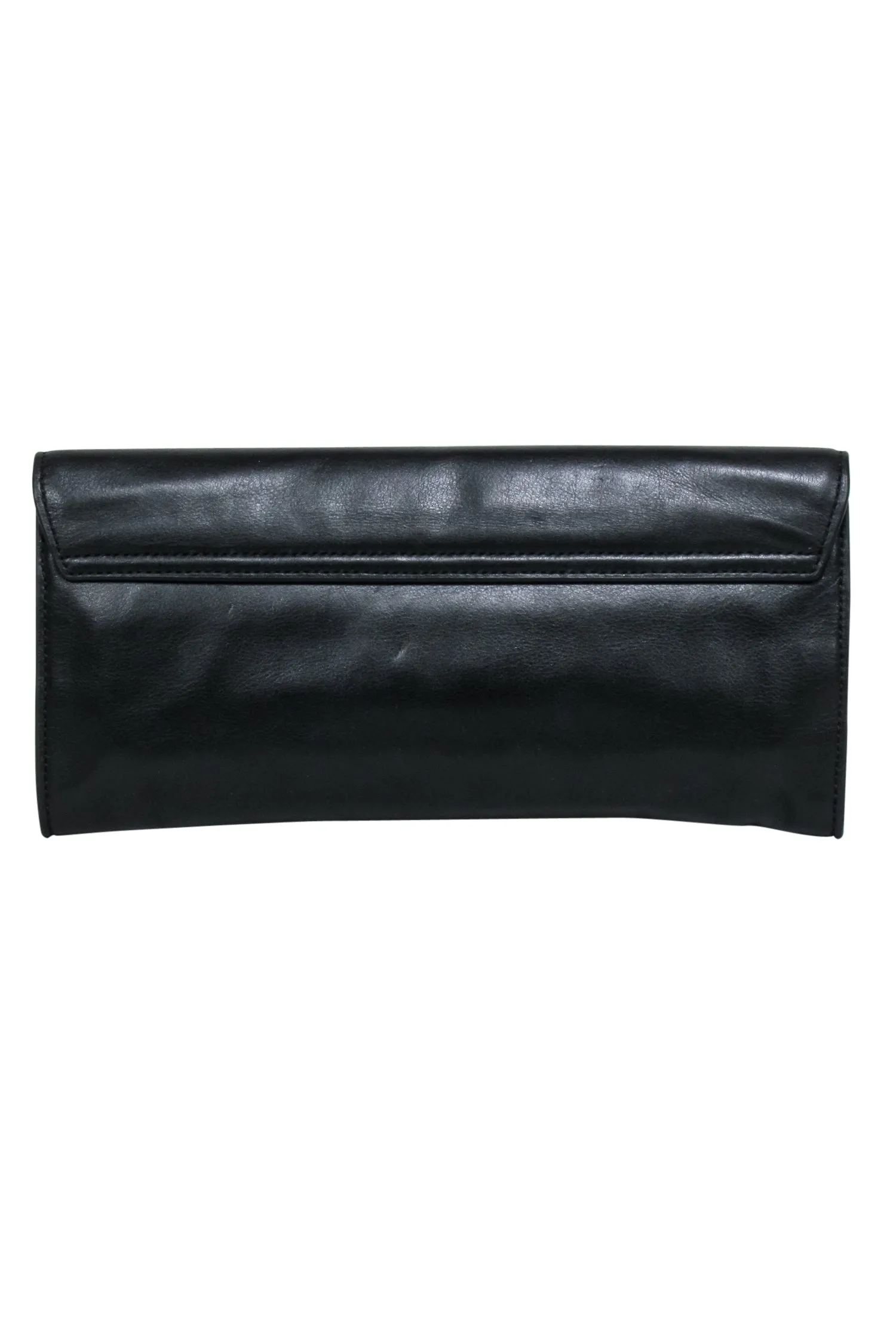 Tory Burch - Black Leather Long Clutch