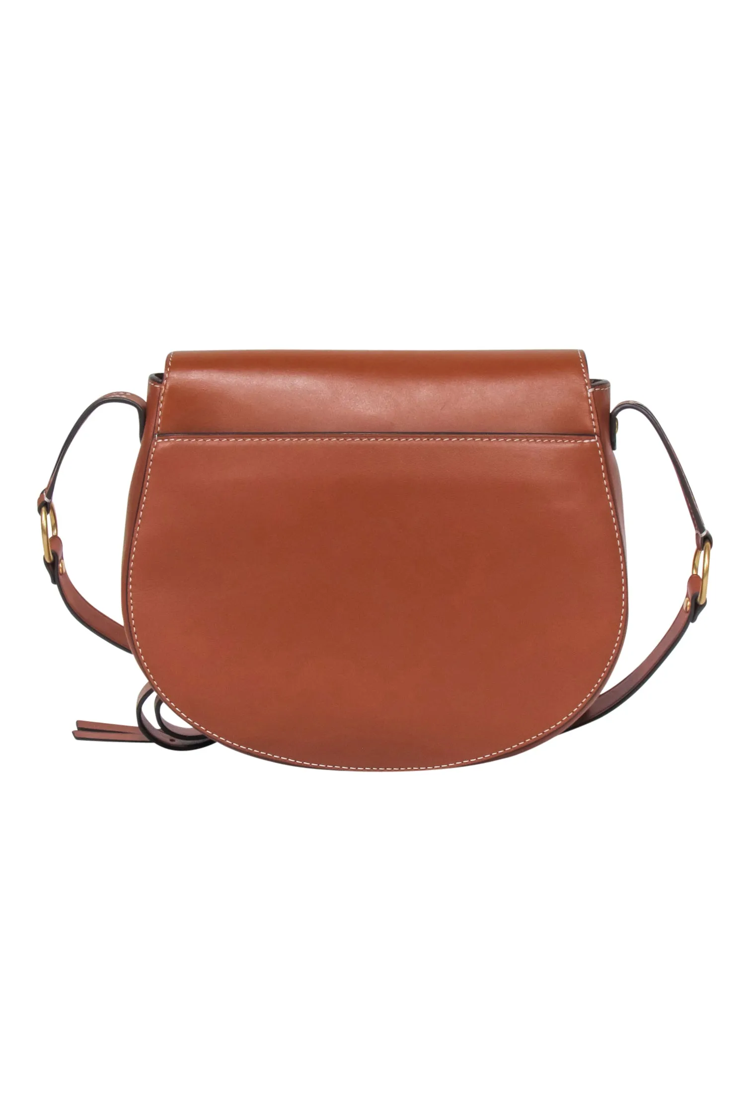 Tory Burch - Tan Leather Miller Crossbody Bag