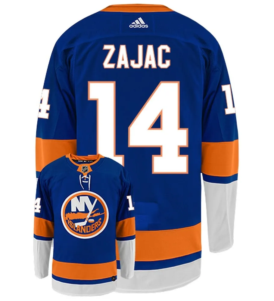 Travis Zajac New York Islanders Adidas Authentic Home NHL Hockey Jersey     