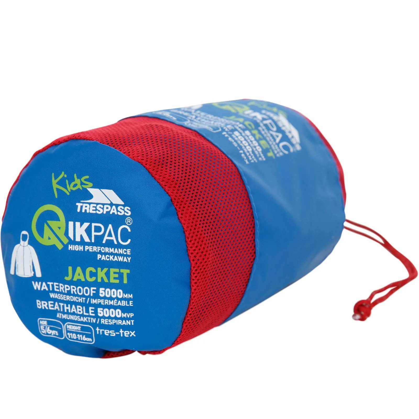 Trespass Kids Qikpac X Packaway Waterproof Jacket