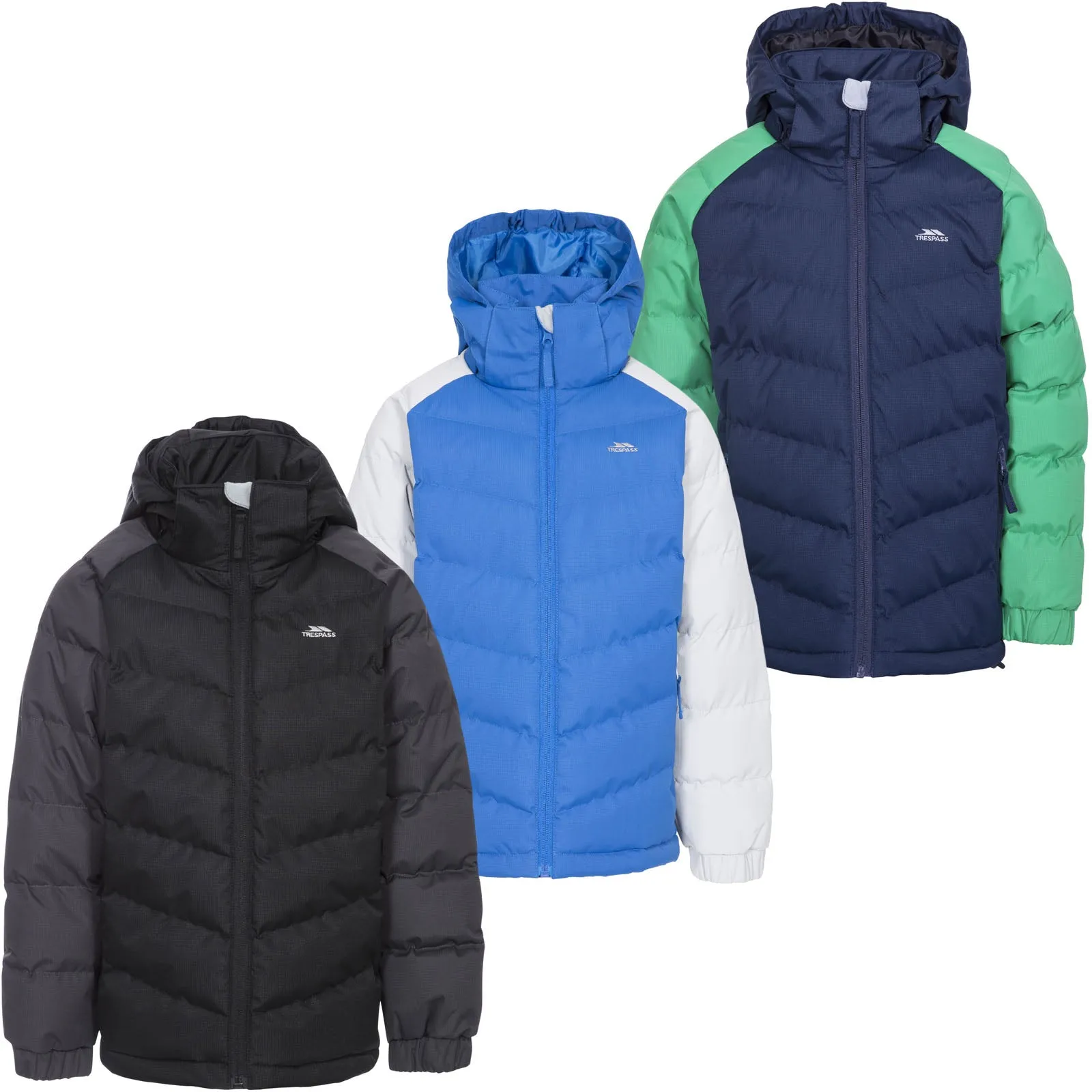 Trespass Kids Sidespin Padded Jacket