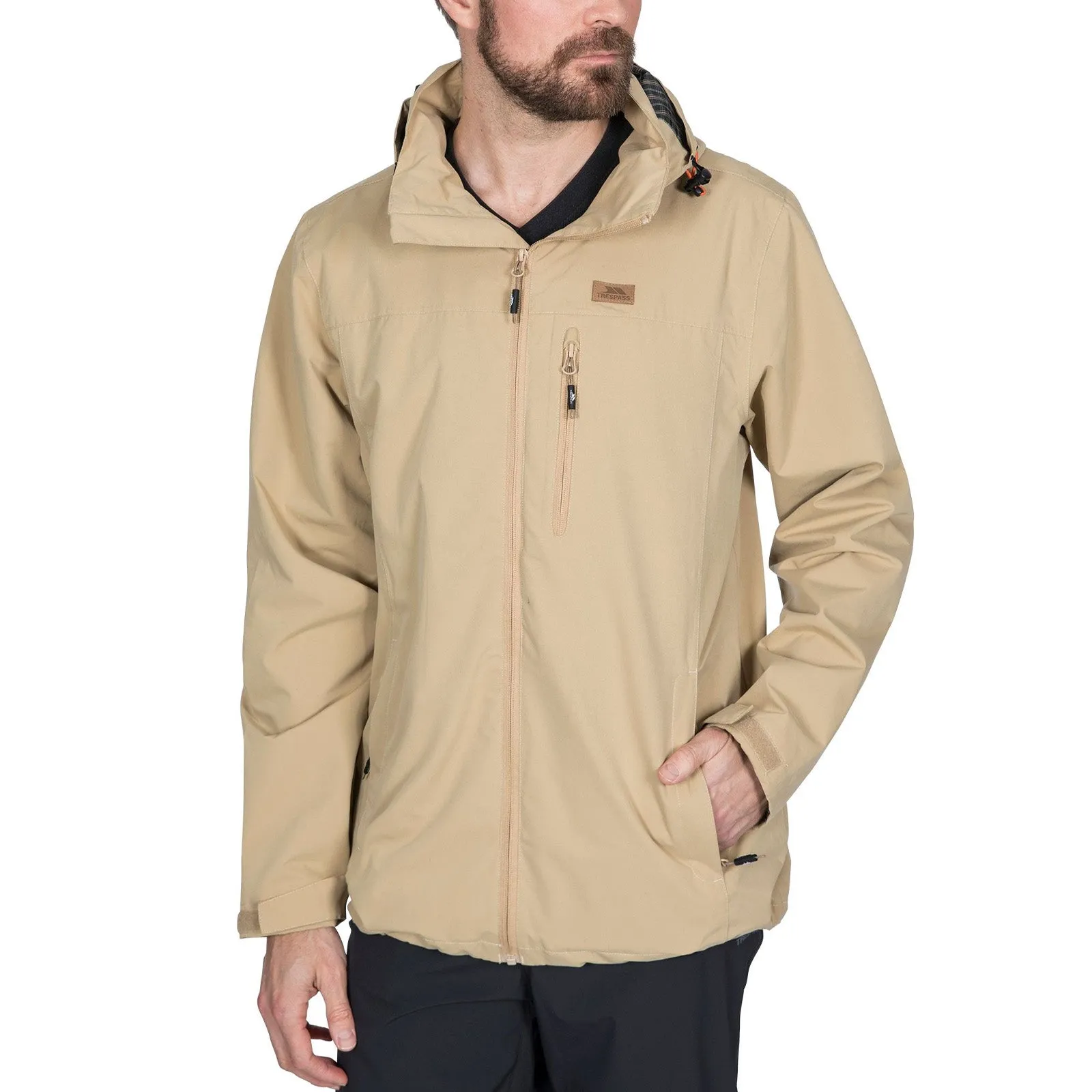 Trespass Mens Weir Waterproof Walking Jacket