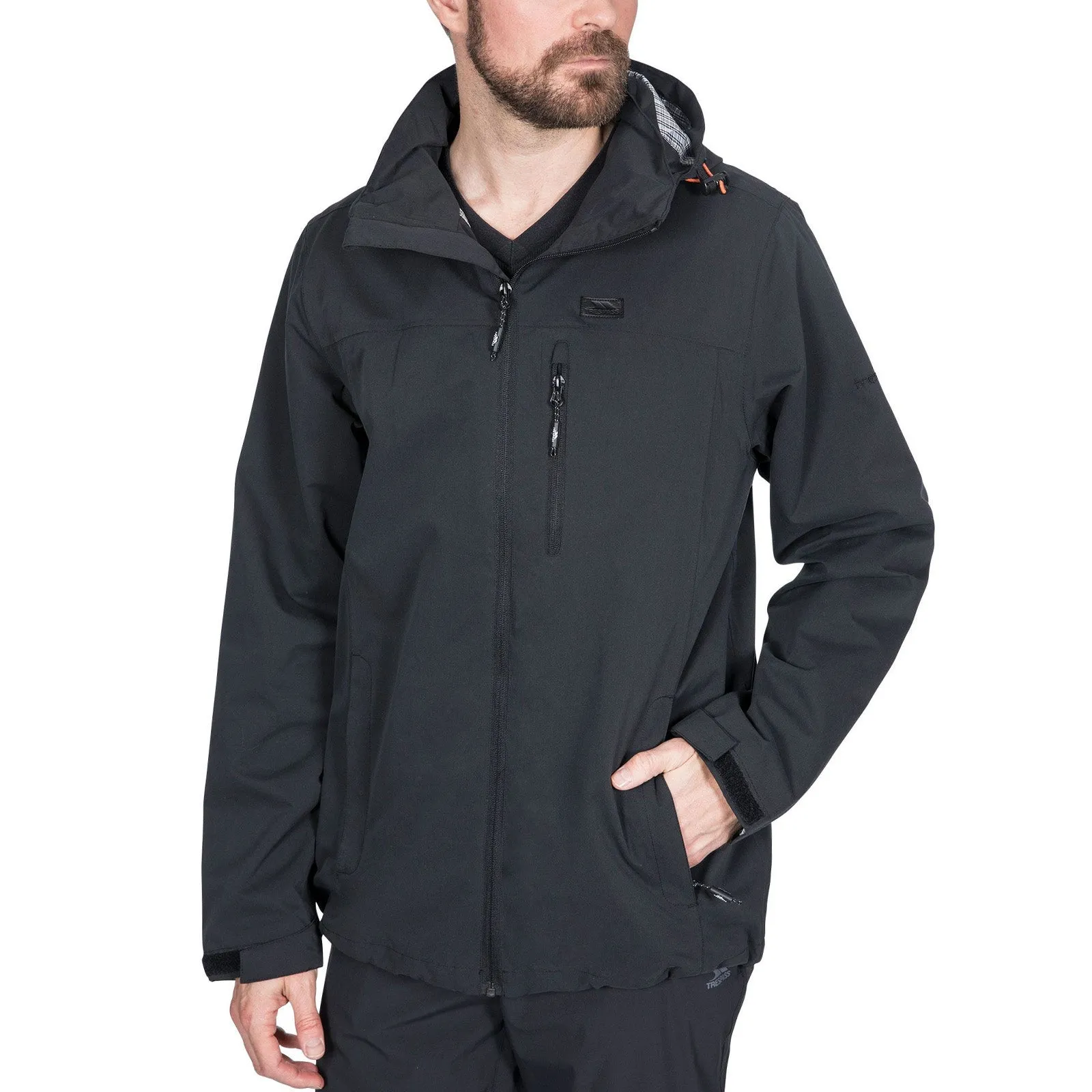 Trespass Mens Weir Waterproof Walking Jacket