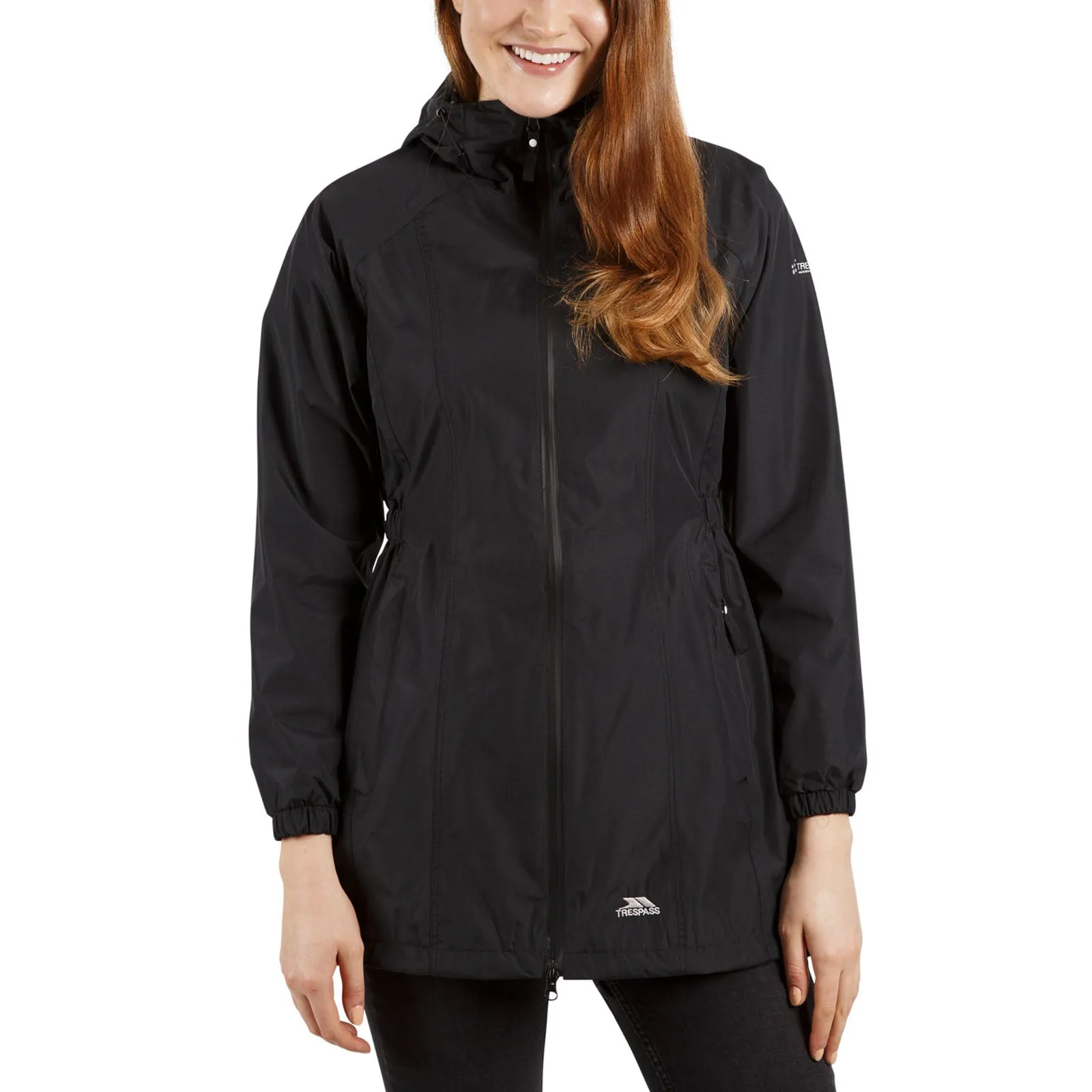 Trespass Womens Daytrip Waterproof Long Jacket