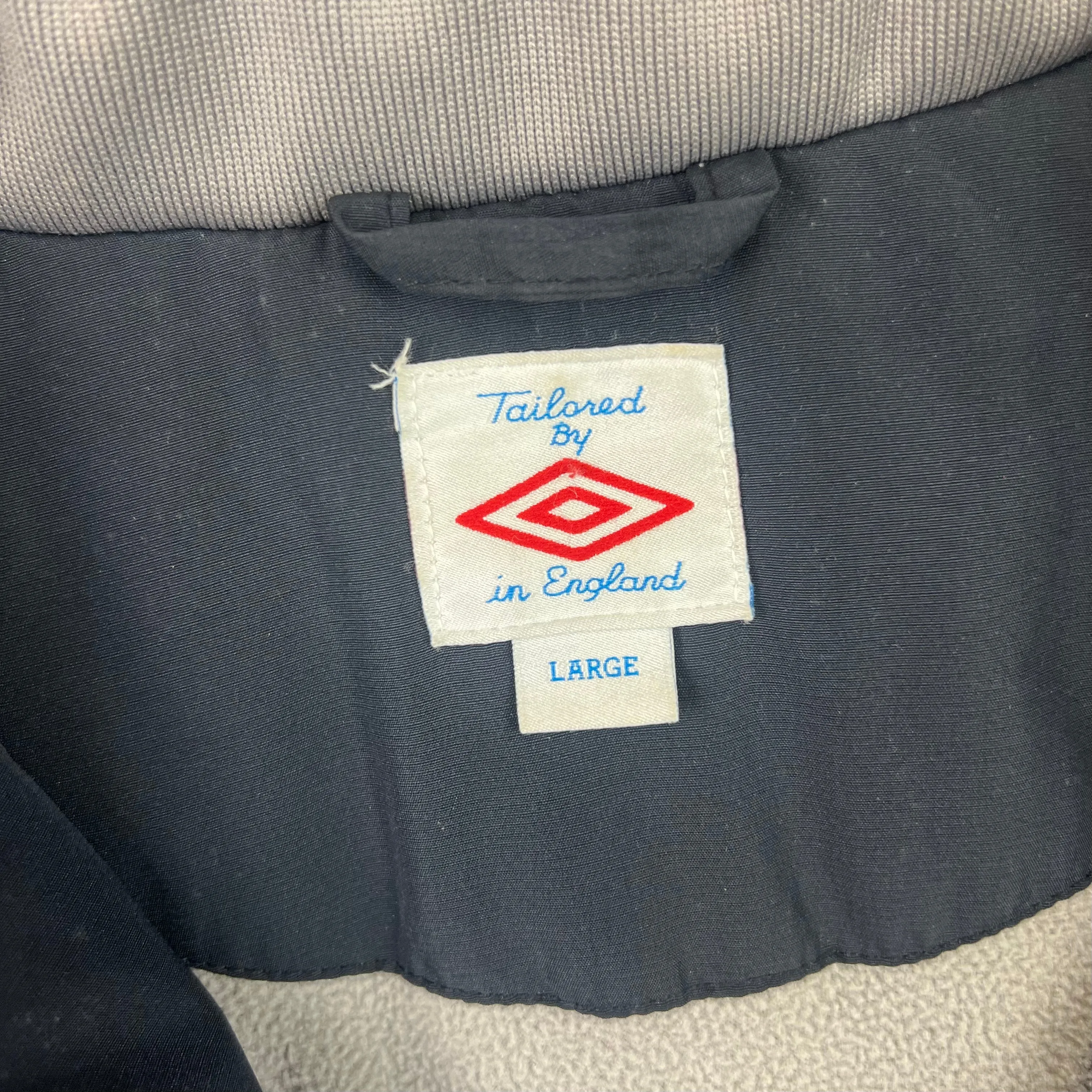 Umbro England 2009-10 Training Jacket Football Navy