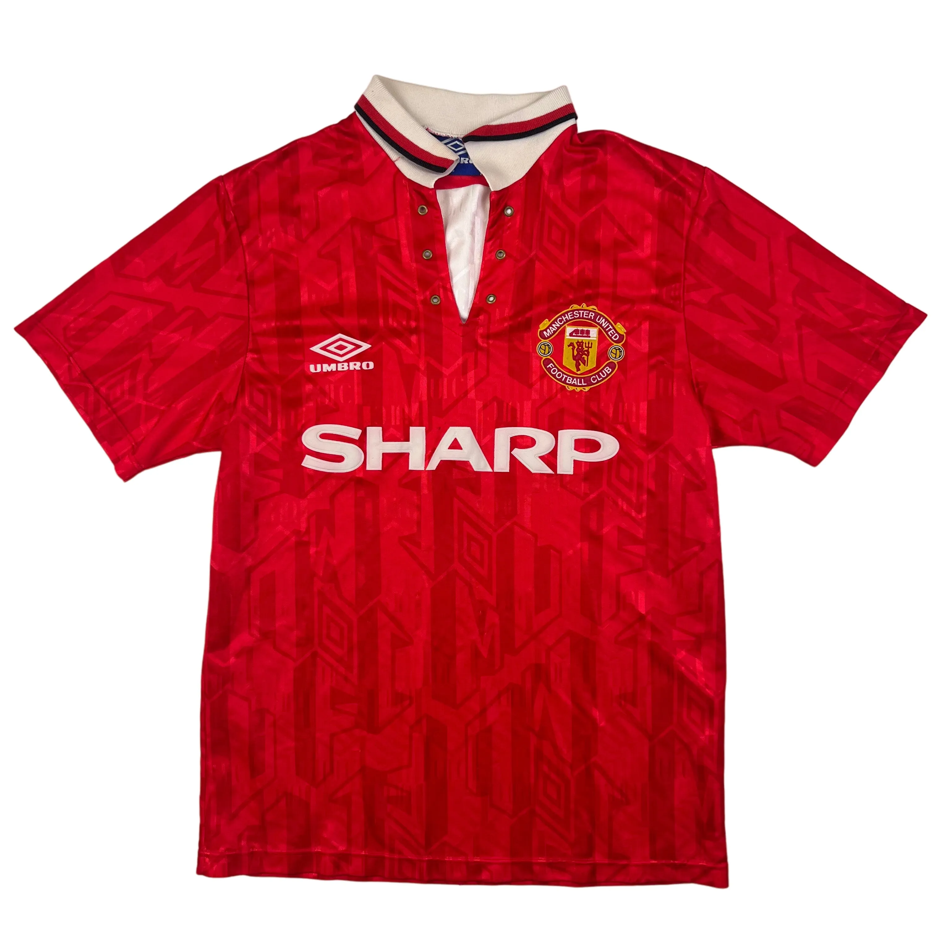 Umbro Manchester United Manchester United 1992-94 Home Retro Football Shirt