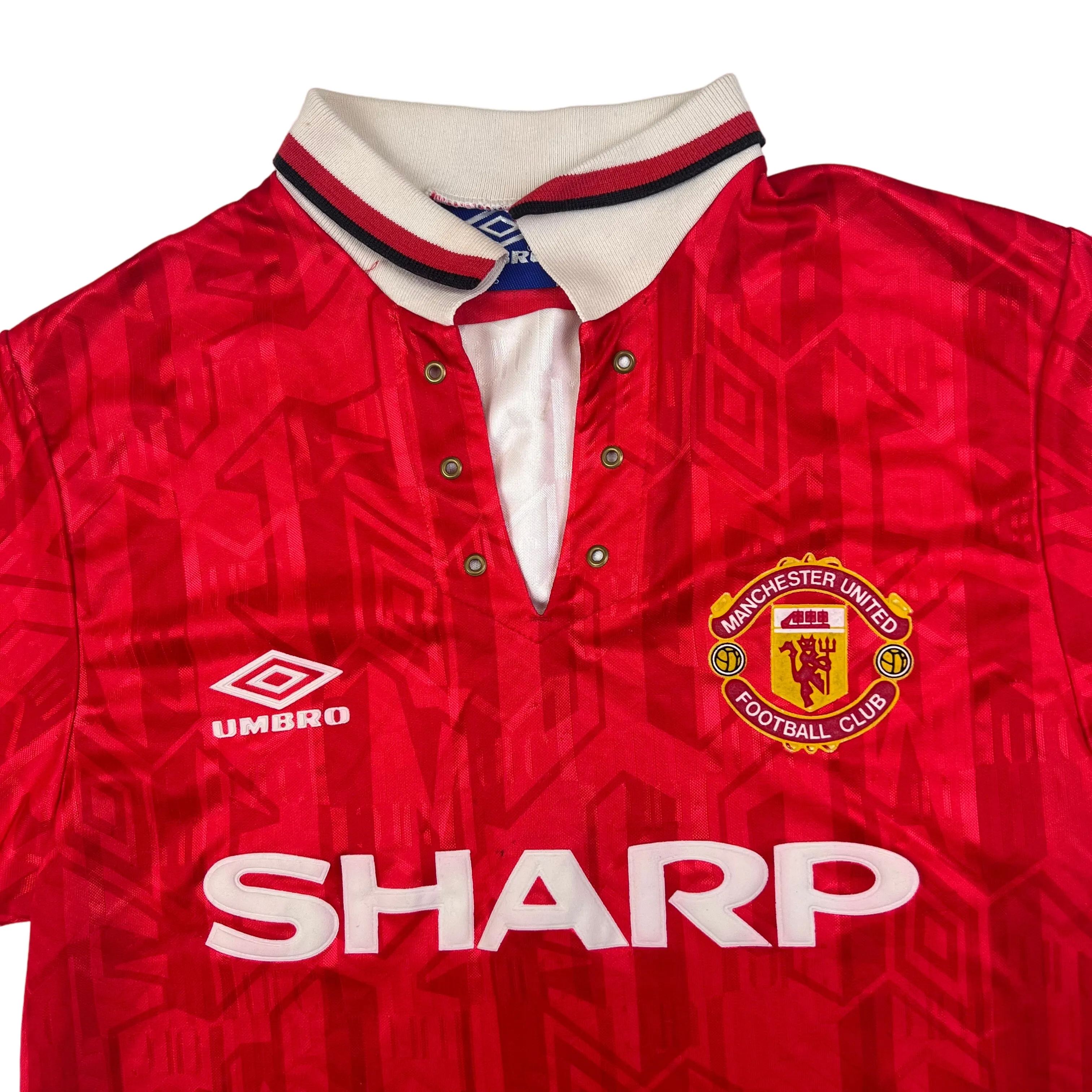 Umbro Manchester United Manchester United 1992-94 Home Retro Football Shirt