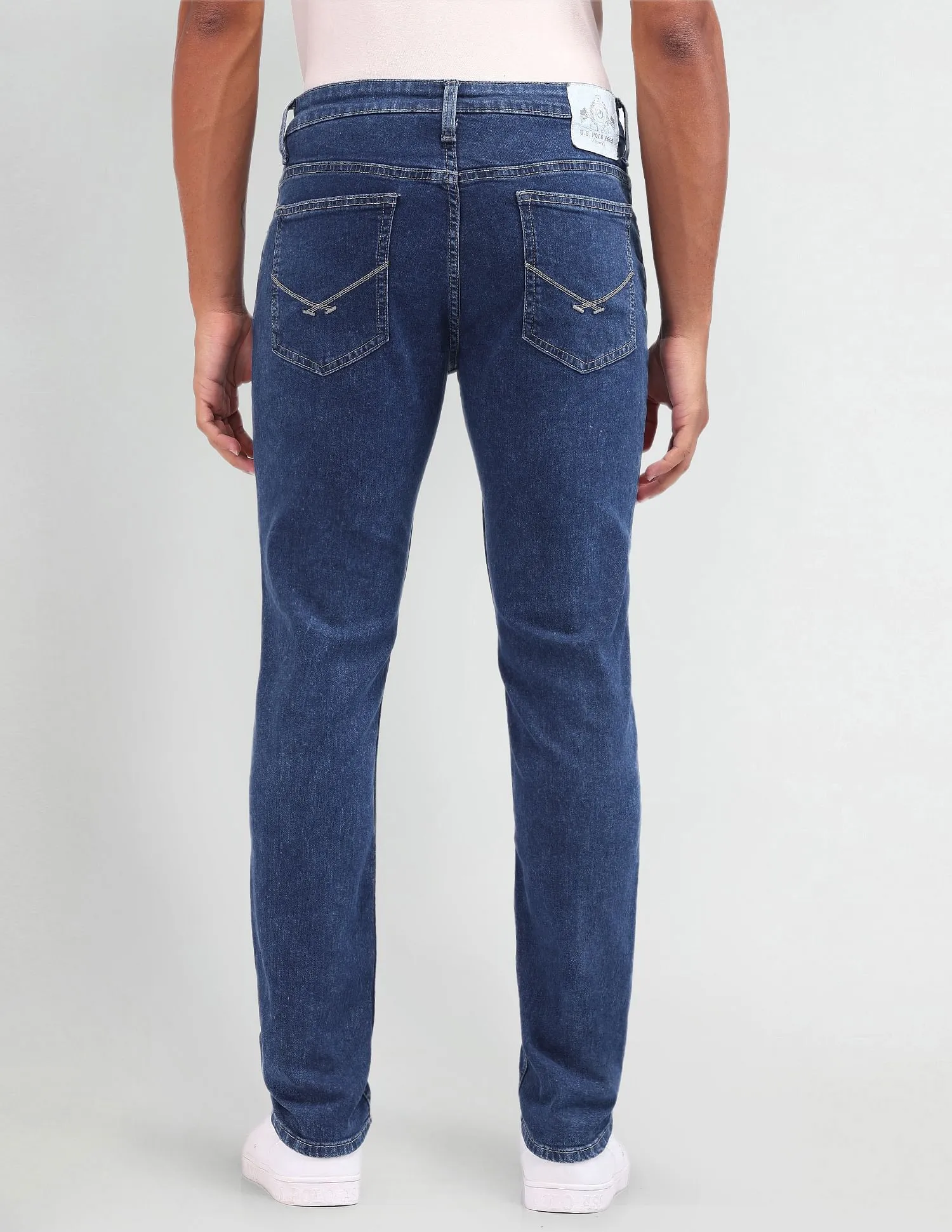 U.S. Polo Assn. Denim Co. Brandon Slim Tapered Fit Blue Jeans