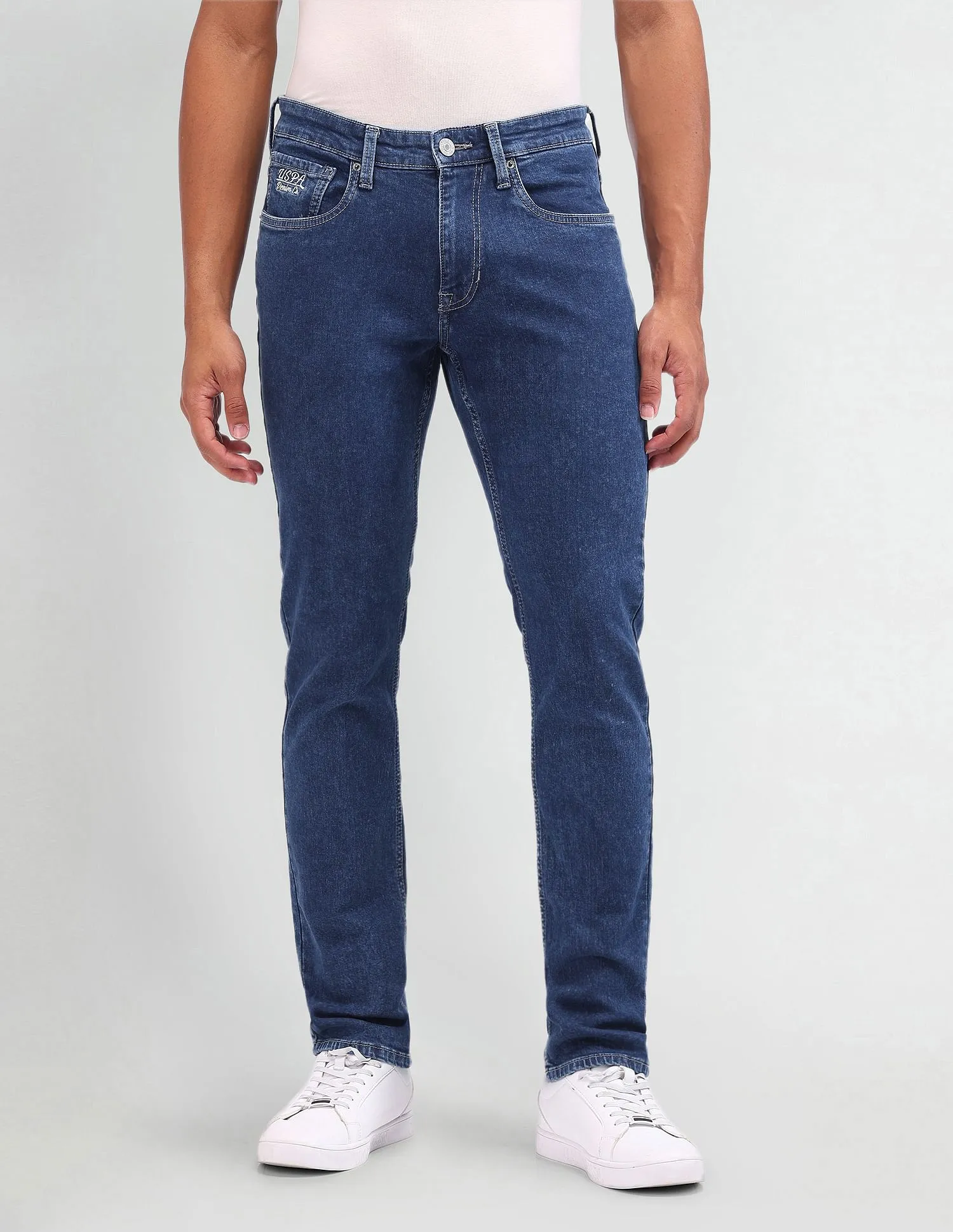 U.S. Polo Assn. Denim Co. Brandon Slim Tapered Fit Blue Jeans