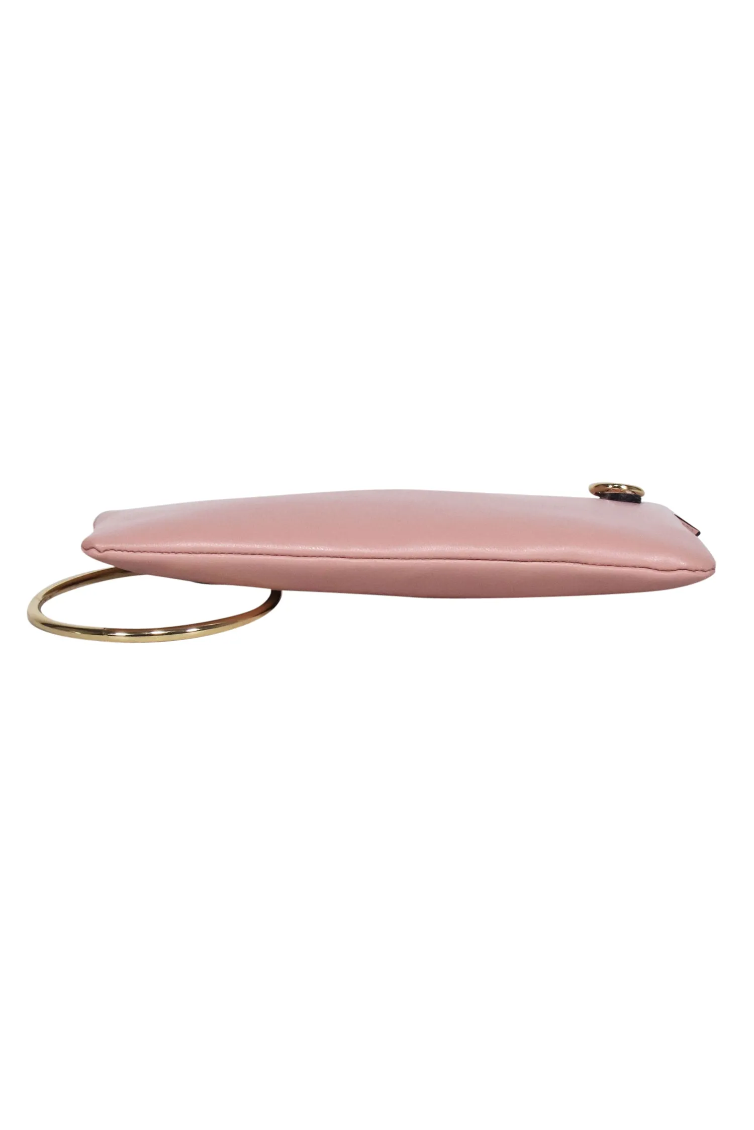 Valentino by Mario Valentino - Blush Pink Leather Slim Crossbody Bag