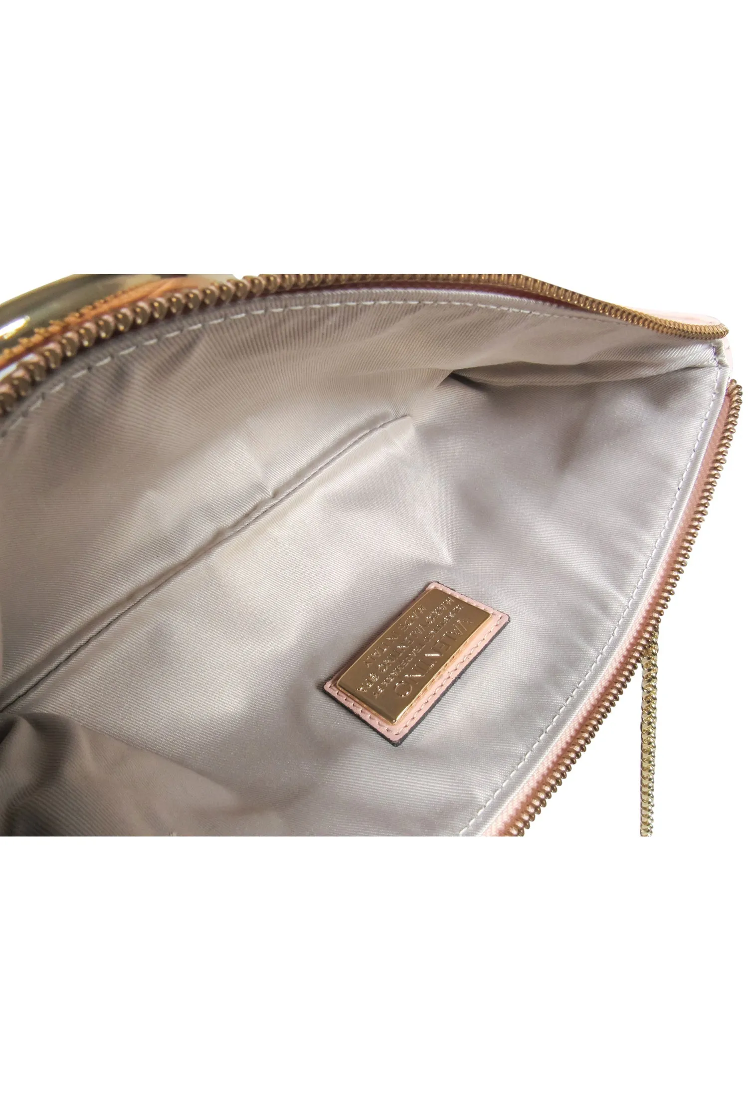 Valentino by Mario Valentino - Blush Pink Leather Slim Crossbody Bag