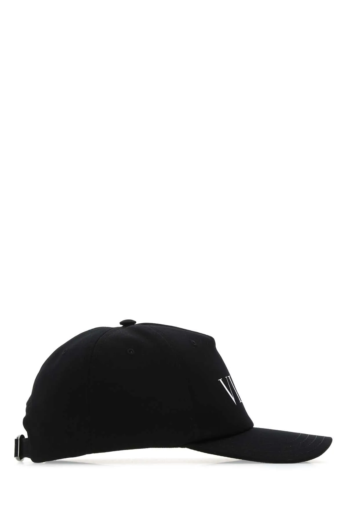 Valentino Garavani Black Cotton Baseball Cap