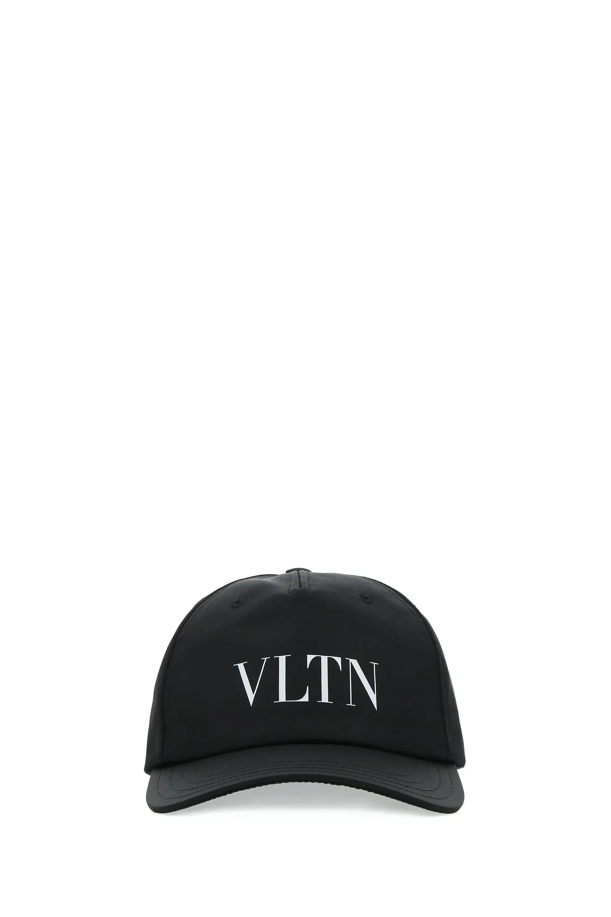 Valentino Garavani Black Nylon Baseball Cap