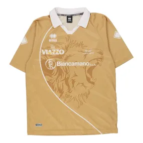 Viazzo Errea Football Shirt - Large Yellow Polyester