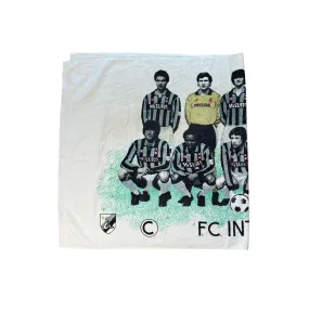 Vintage 90s Inter Milan Football Towel