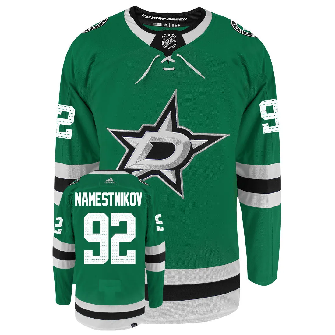 Vladislav Namestnikov Dallas Stars Adidas Primegreen Authentic NHL Hockey Jersey     