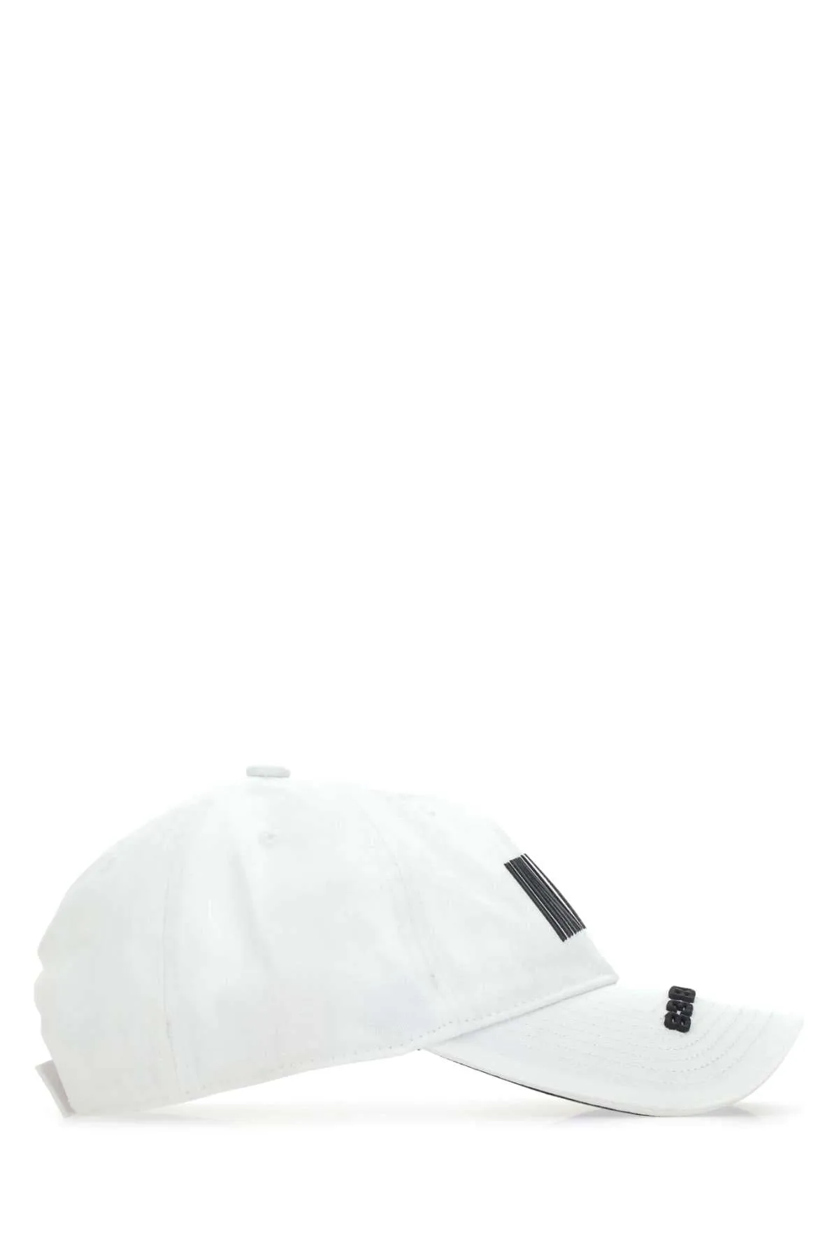 Vtmnts White Canvas Baseball Cap