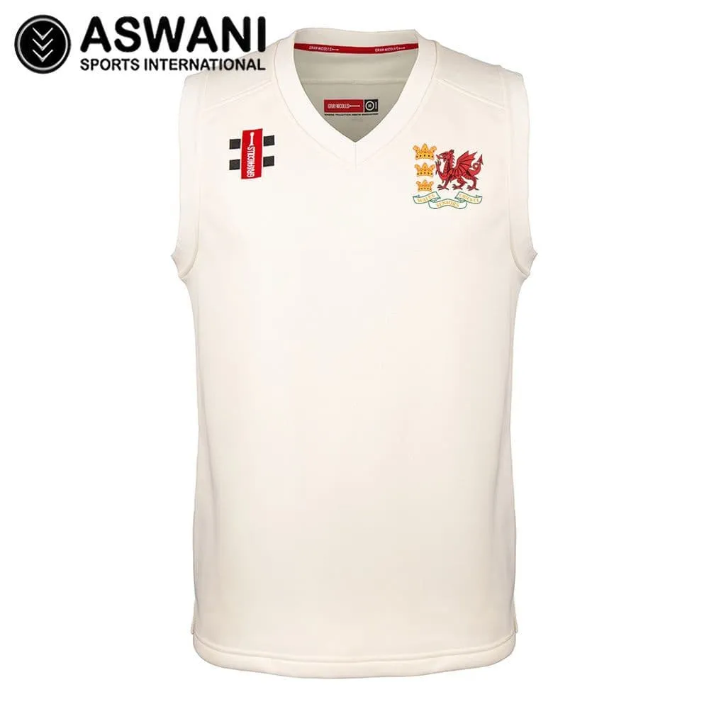 Wales Seniors Cricket ECB County Championship Playing Slipover, Sleeveless