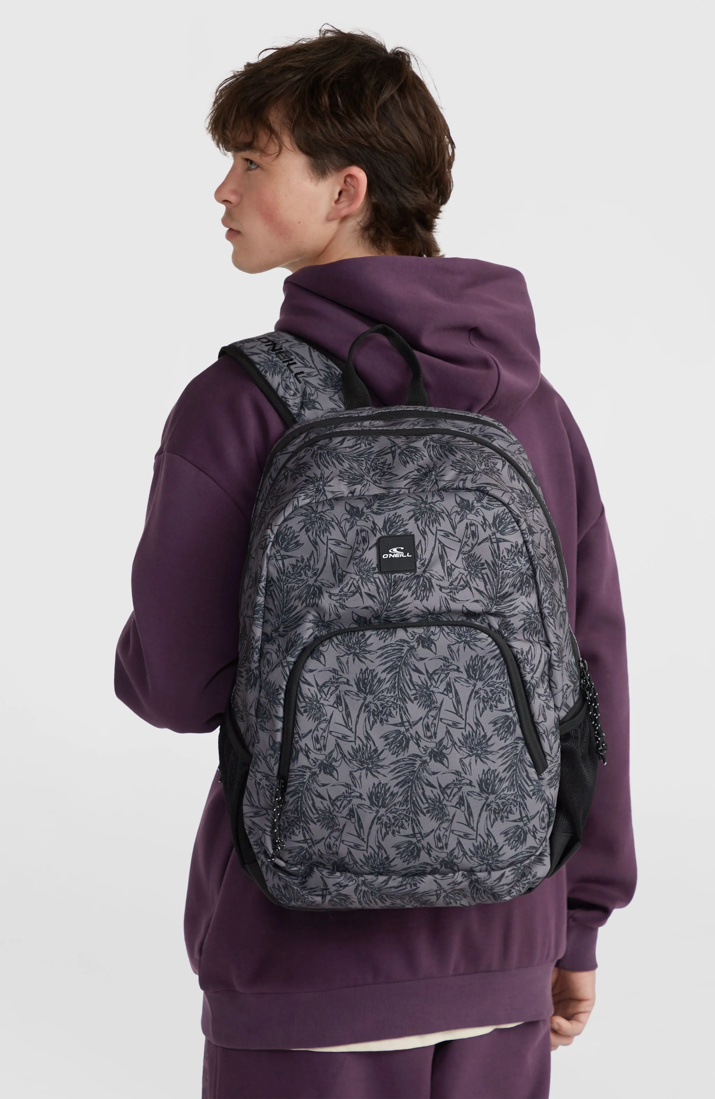 Wedge Backpack | Tonal Flower