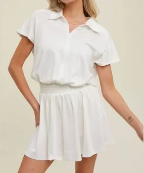 WISHLIST Olympian Tennis Romper