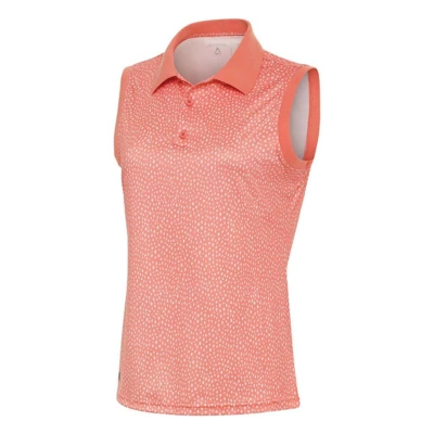 Women's Antigua Approach Sleeveless Golf Polo