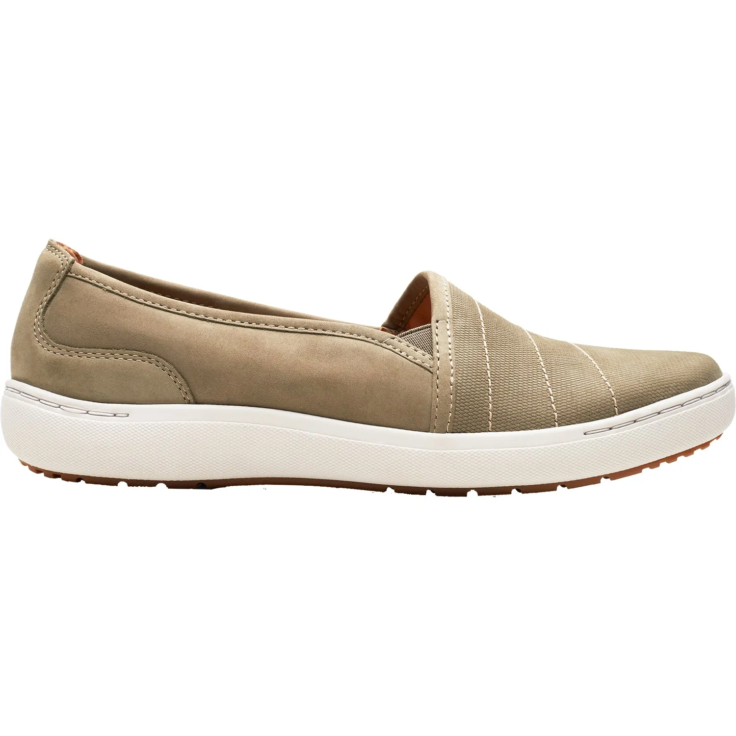 Women's Clarks Nalle Violet Olive Nubuck