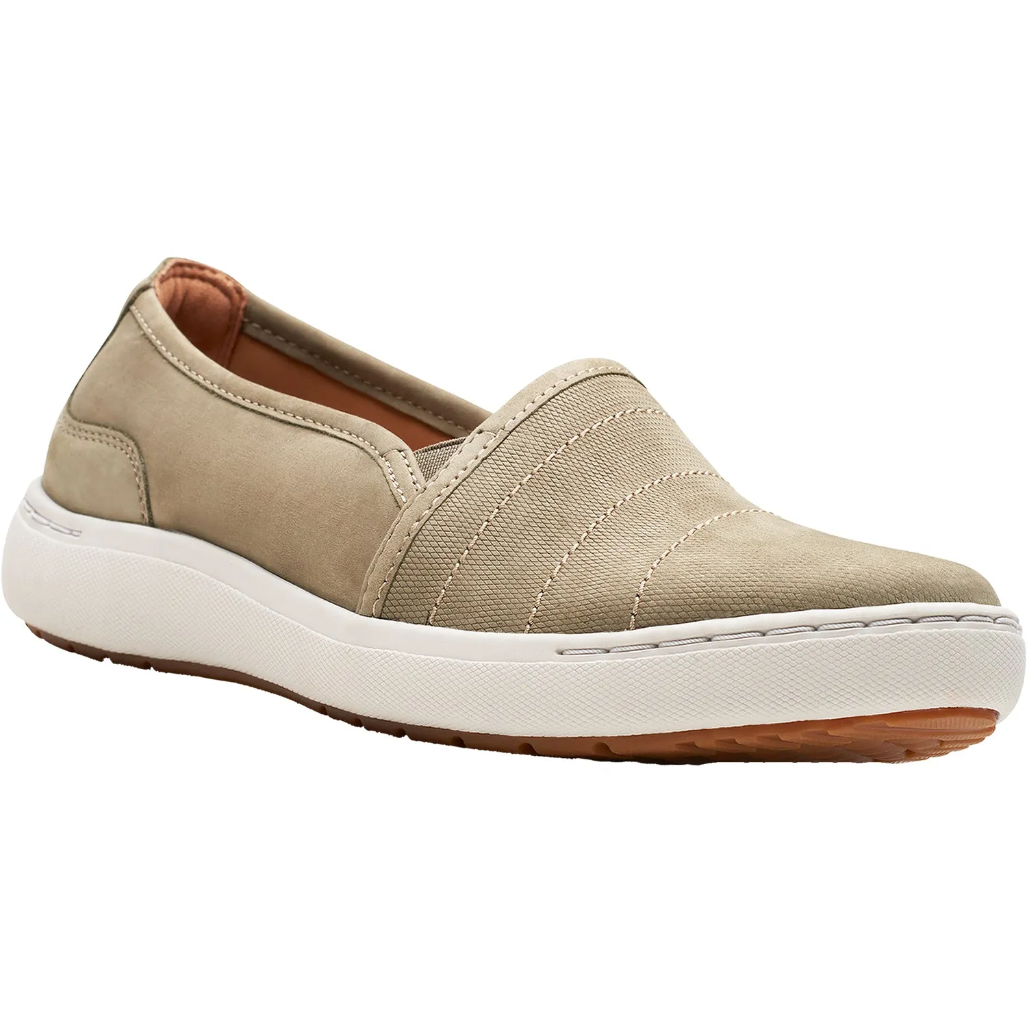 Women's Clarks Nalle Violet Olive Nubuck