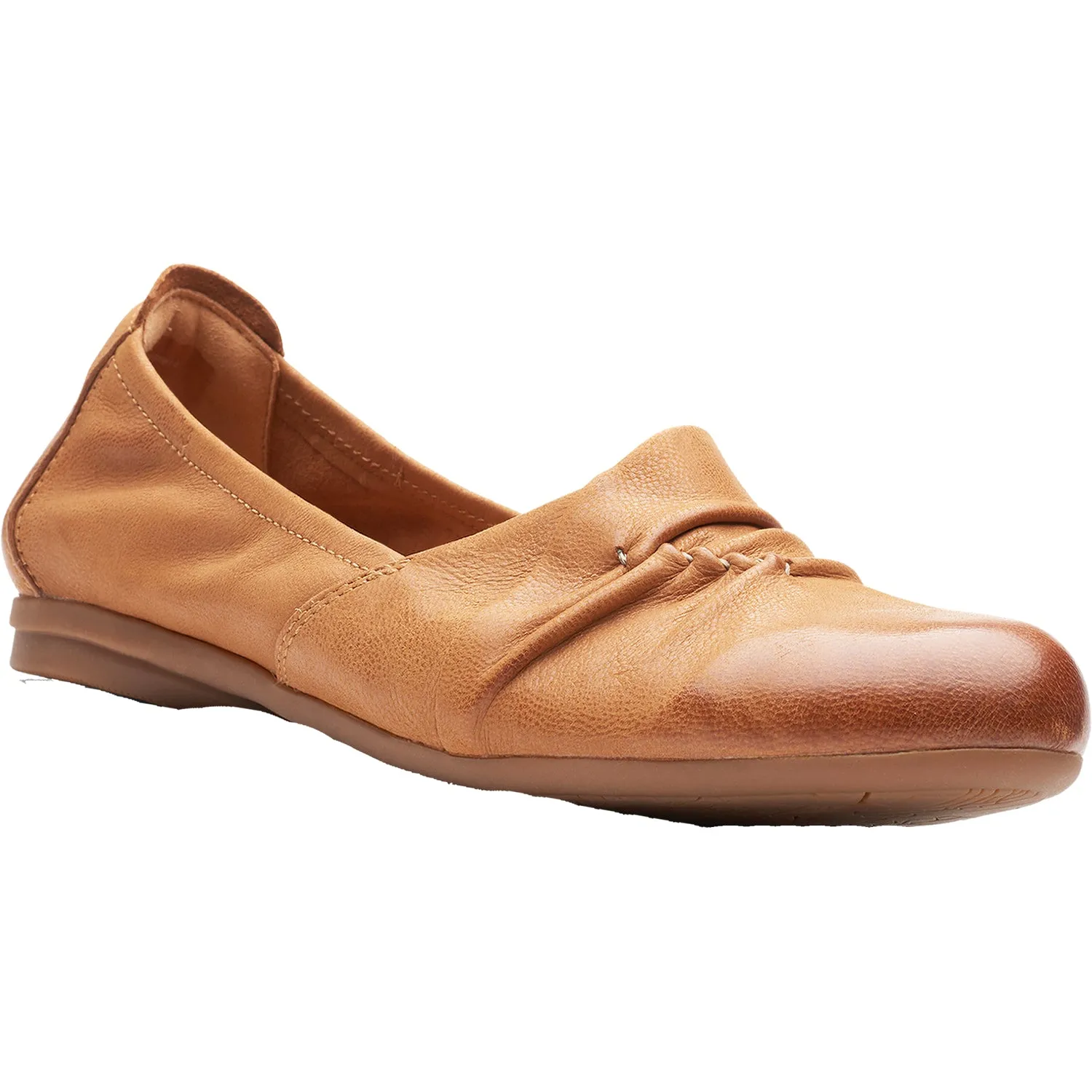 Women's Clarks Rena Way Tan Leather