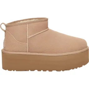 Women's UGG Classic Mini Platform Sand Suede