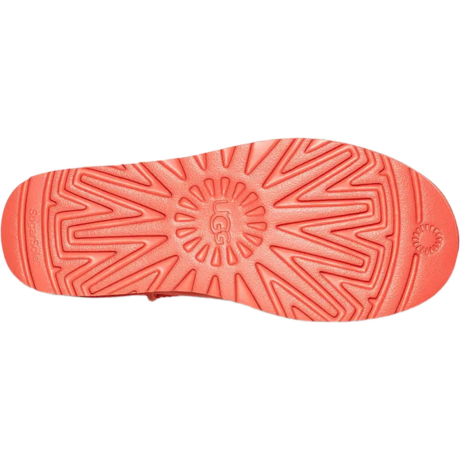 Women's UGG Classic Mini Platform Vibrant Coral Suede