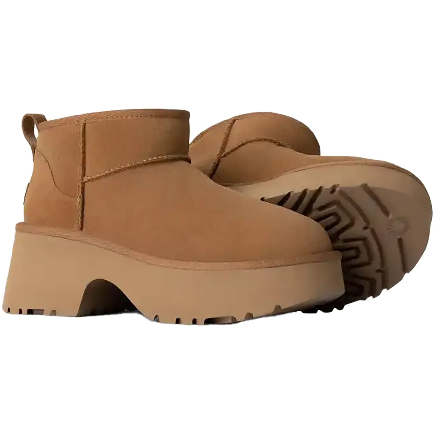 Women's UGG Classic Ultra Mini New Heights Chestnut Suede