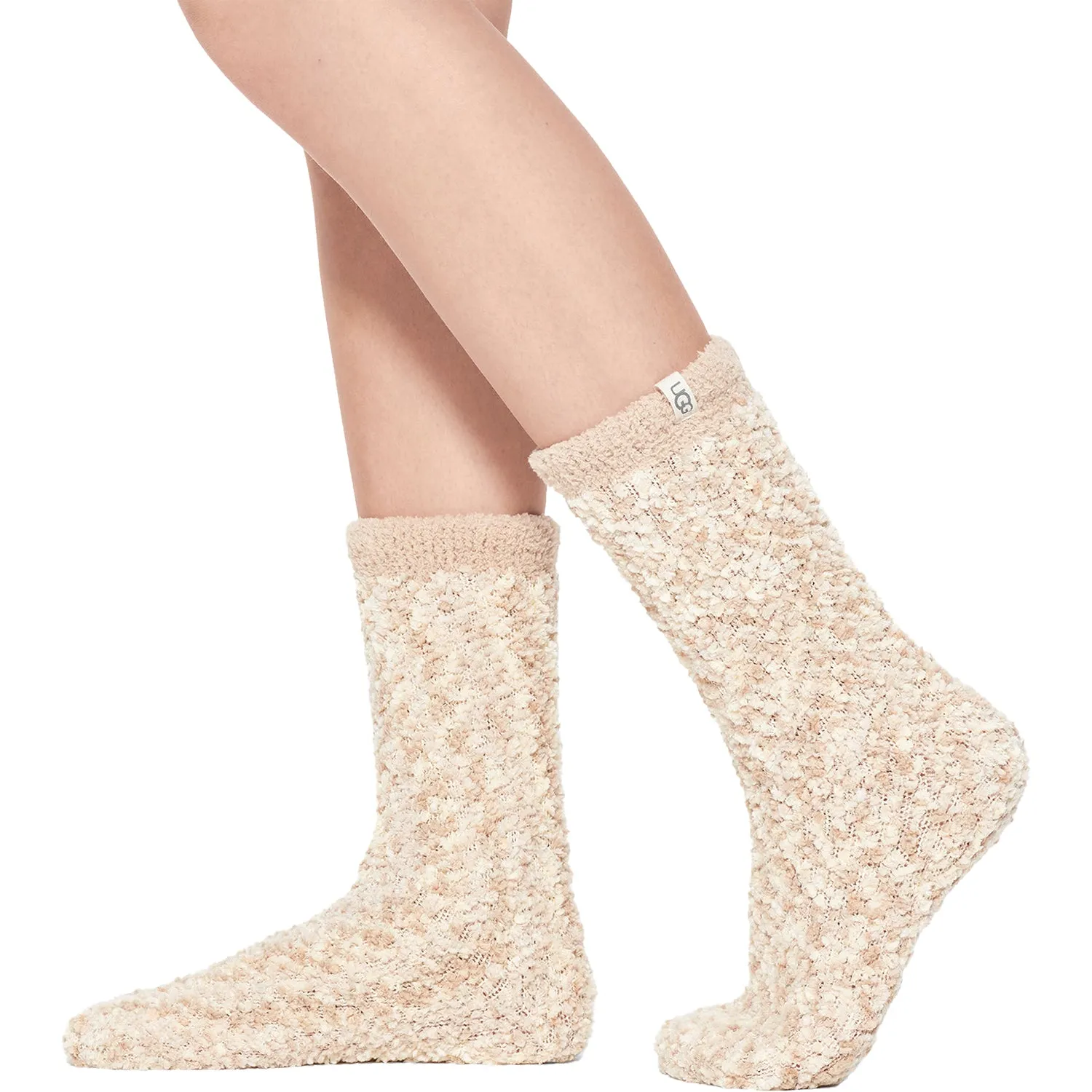 Women's Ugg Cozy Chenille Sock Cream Synthetic