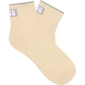 Women's Ugg Polly Ankle Sock Sea Salt/Ceramic