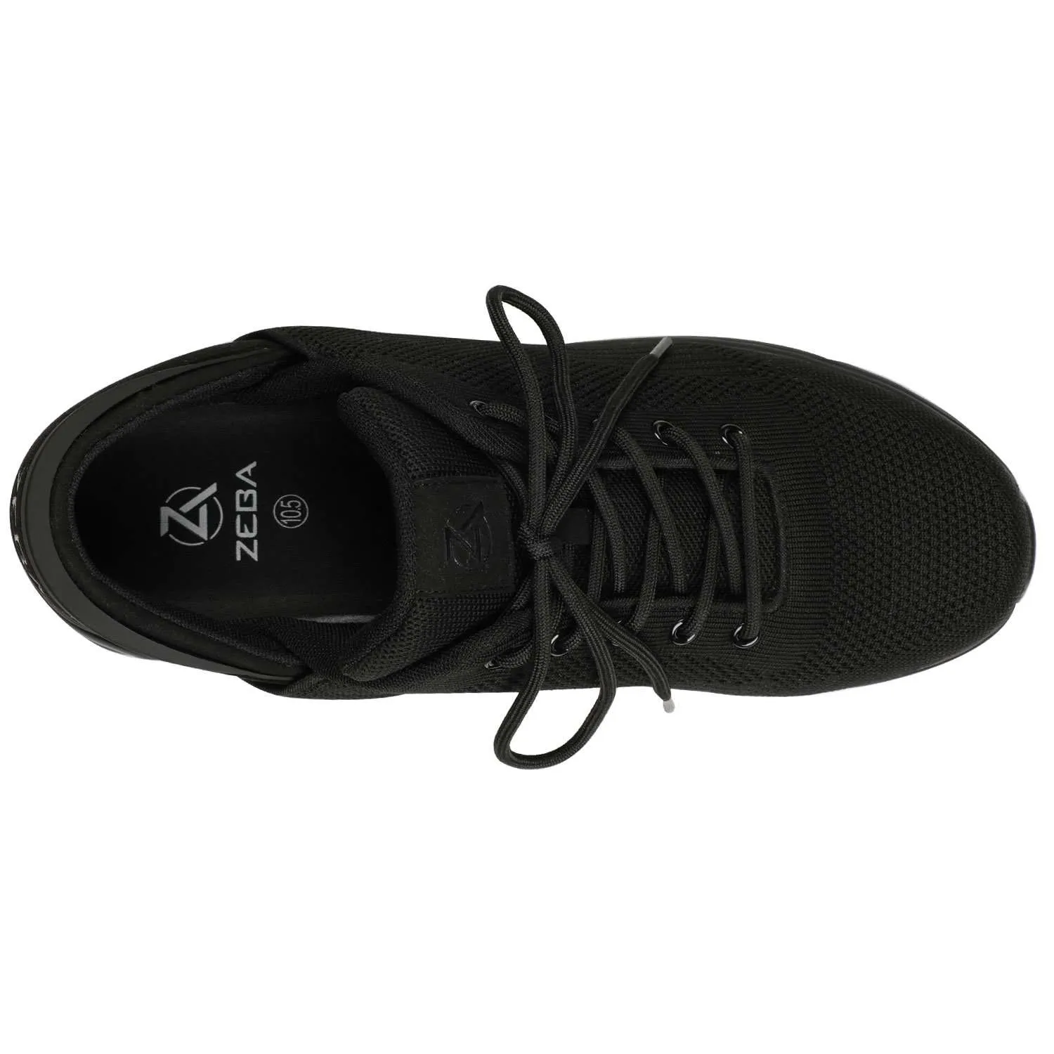 Zeba Handsfree Mens Tennis Shoe- Jet Black