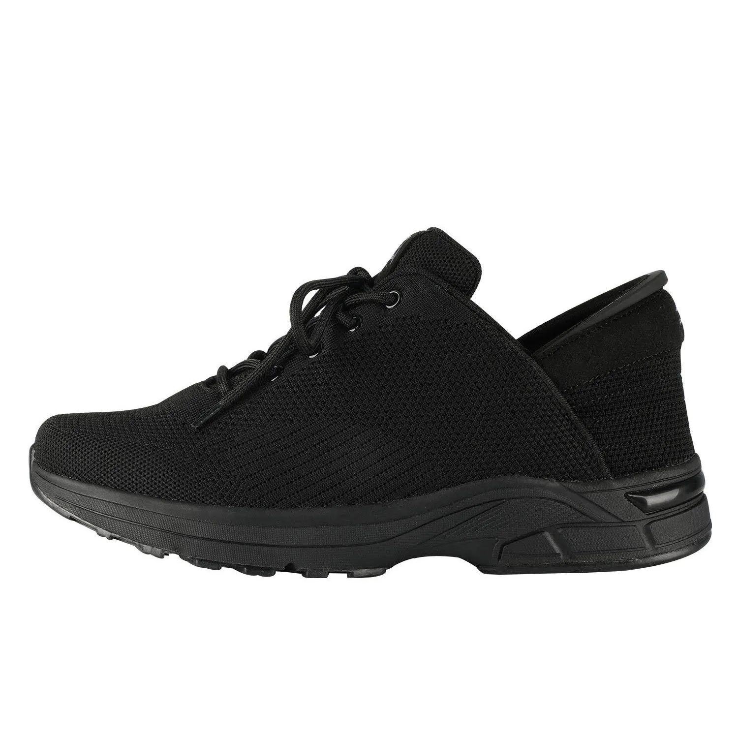 Zeba Handsfree Mens Tennis Shoe- Jet Black